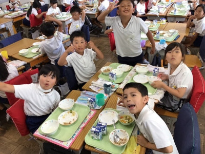 5組　給食